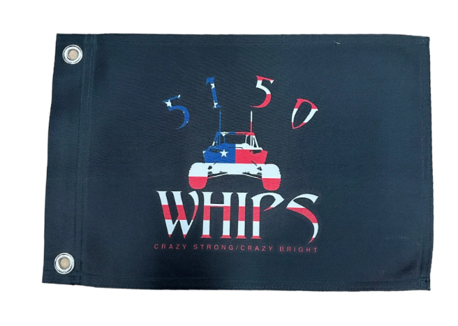5150 Flag Heavy Duty 5150 Whips Flag (10"X15")