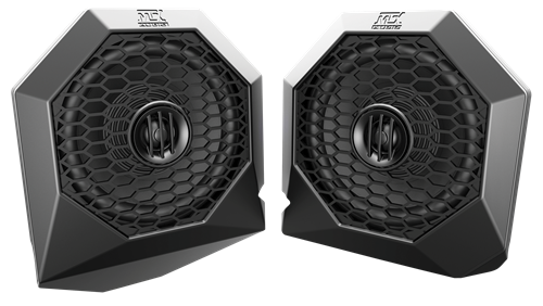 Polaris Rzr Bluetooth Enabled Two Speaker, Dual Amplifier, And Single Subwoofer Audio System