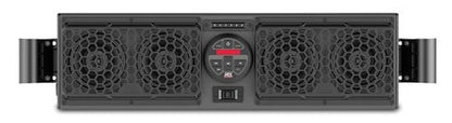 Polaris Rzr Bluetooth Overhead Audio System And Amplified Subwoofer