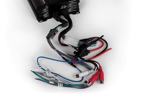 400-watt Rms 4-channel Powersports Amplifier