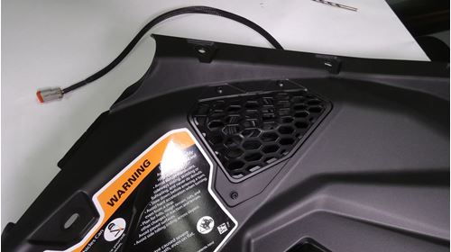 Can-am X3 Front Upper Speaker Pods