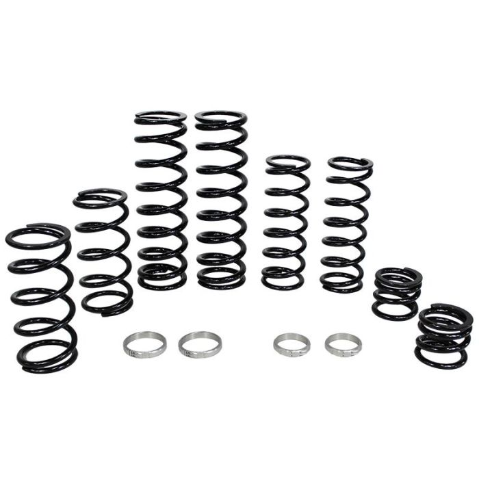 ZBroz Polaris Rzr Turbo S Stage 1 Dual Rate Spring Kit (W.e. Velocity Shock)