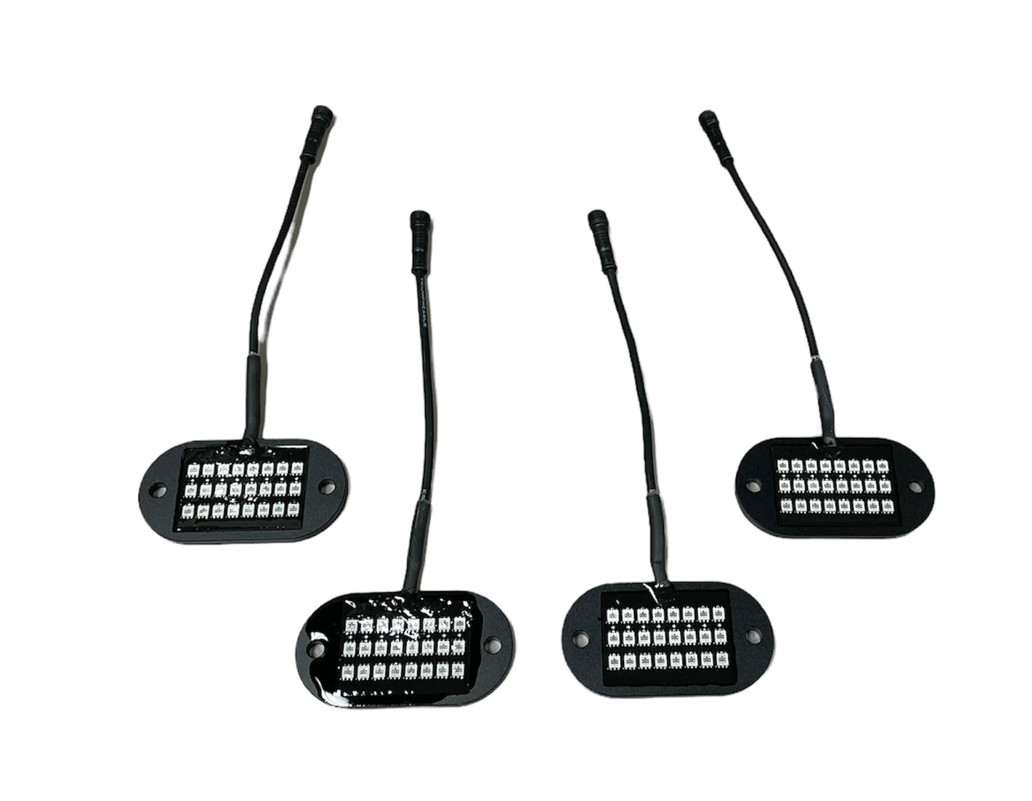 5150 Whips 187 Style Rock Lights 2.0 W/ Control Harness