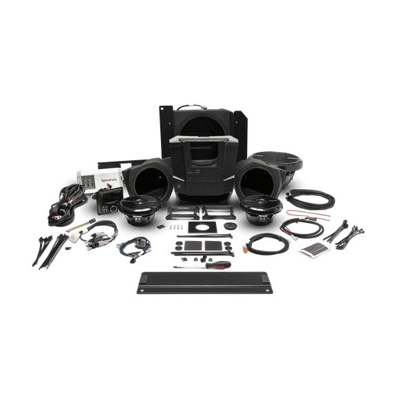 400 watt stereo, front lower speaker, and subwoofer kit for select RANGER® models (Gen-1)