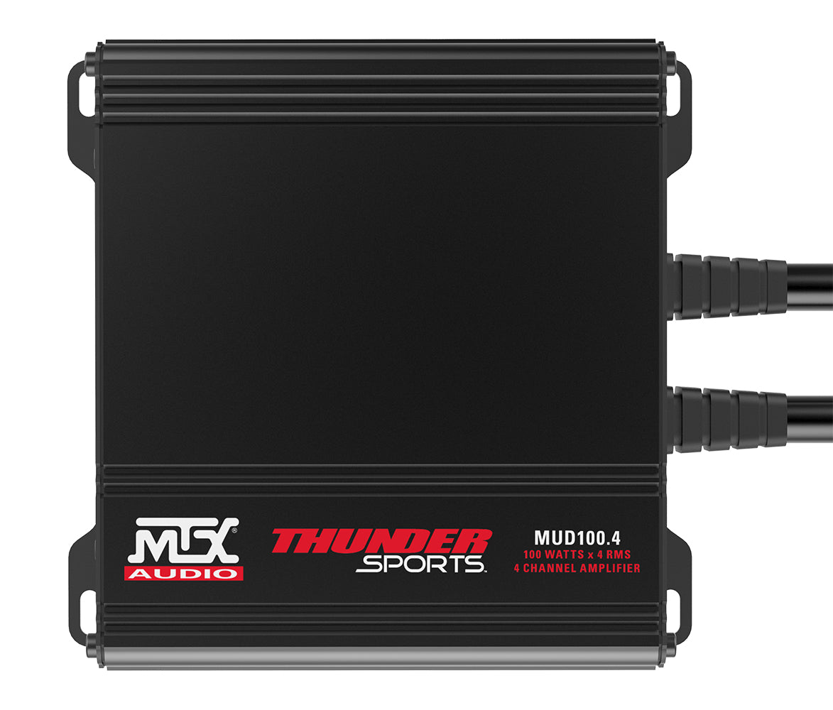 Polywrite Rms 4 Channel 400-watt Rms 4-channel Powersports Amplifier – Alpine Powersports