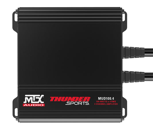 400-watt Rms 4-channel Powersports Amplifier