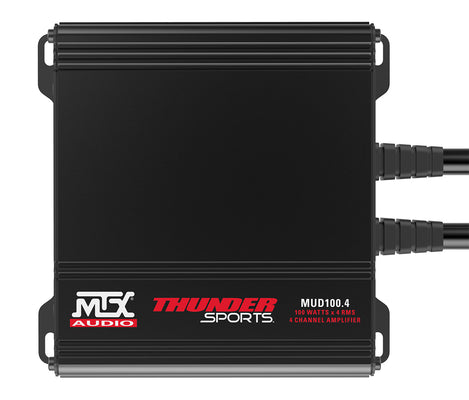 400-watt Rms 4-channel Powersports Amplifier