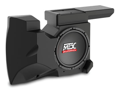 Two Speaker, Dual Amplifier, And Single Subwoofer Polaris Rzr Audio System