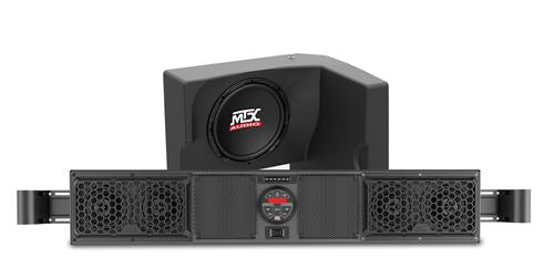 Polaris Ranger Bluetooth Overhead Audio System And Amplified Subwoofer