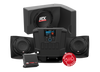 Two Speaker, Dual Amplifier, And Single Subwoofer Polaris Ranger Audio System