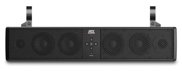 Universal 6 Speaker All Weather Sound Bar With Bluetooth (Sold Individually)
