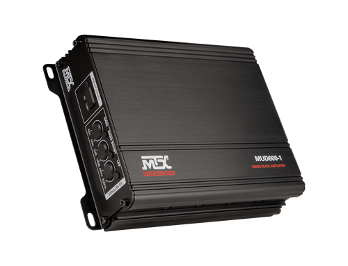 600-watt Rms Mono Block Powersports Amplifier