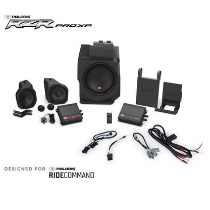 3-speaker Audio System For Polaris Rzr Pro Xp Vehicles W/ridecommand