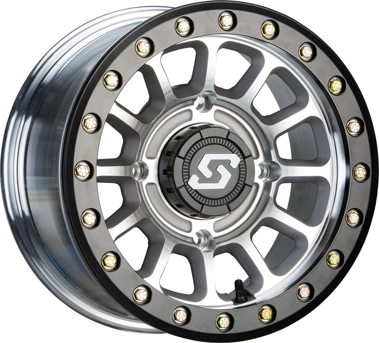 Sano Beadlock Wheel Satin Black / Raw Cast