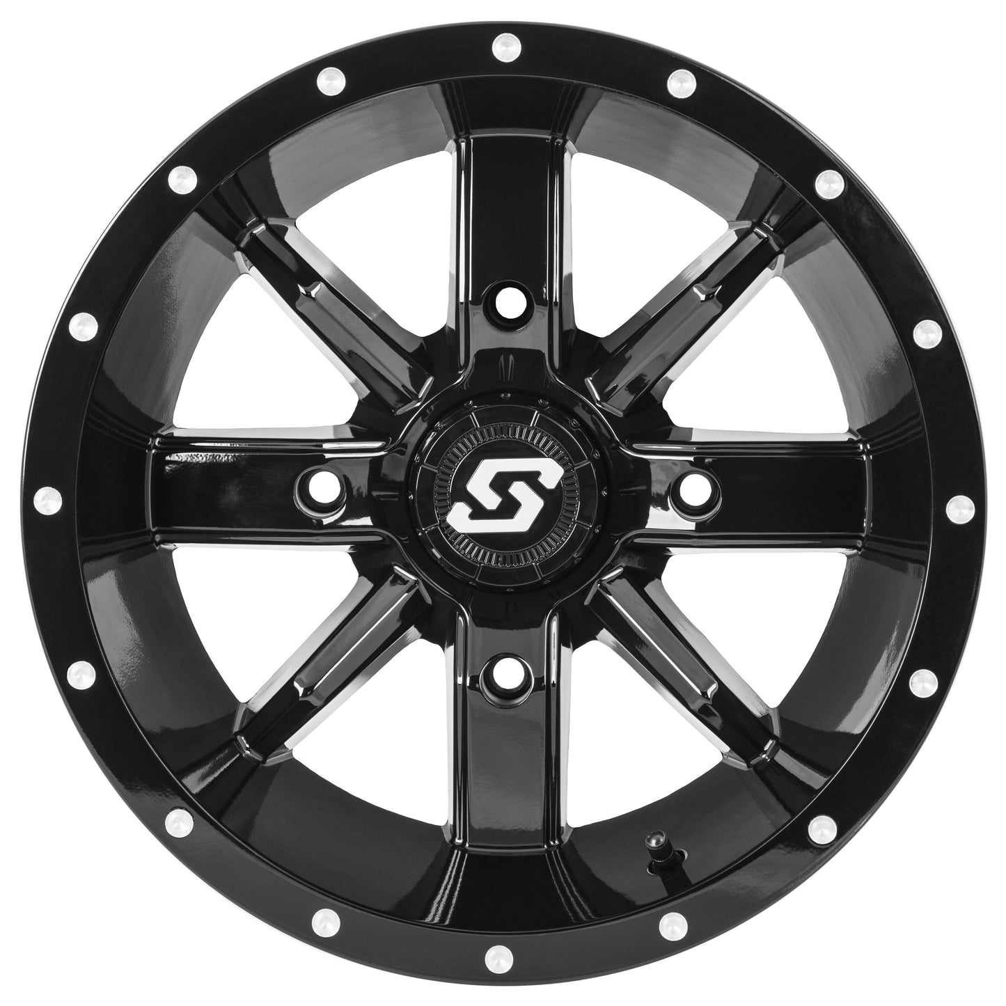 Hollow Point Wheel Gloss Black