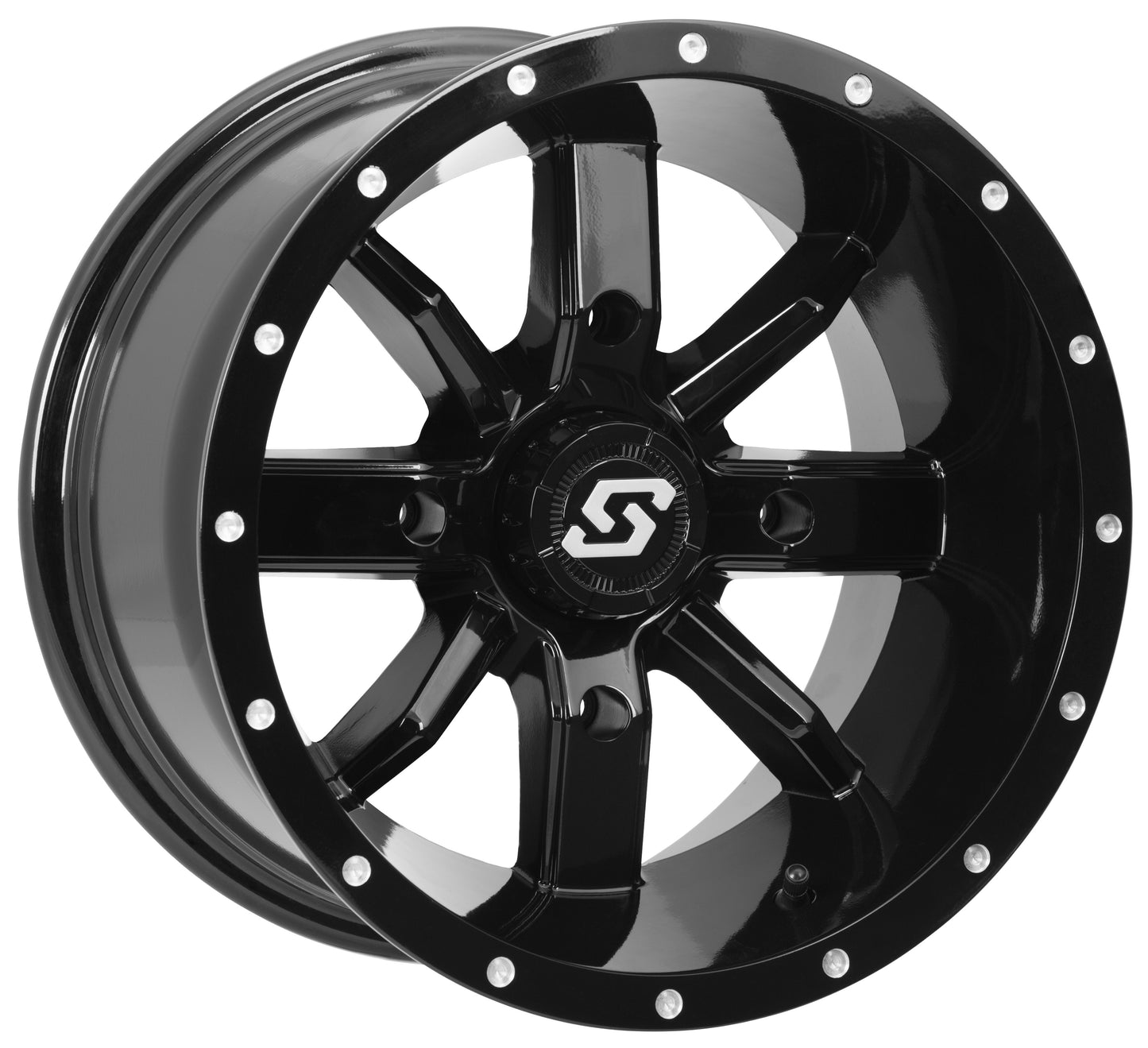 Hollow Point Wheel Gloss Black