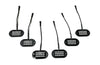 5150 Whips 187 Style Rock Lights 2.0 W/ Control Harness