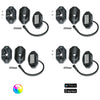 5150 Whips 187 Style Rock Lights W/ Control Harness