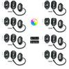 5150 Whips 187 Style Rock Lights W/ Control Harness