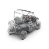 Stereo kit for select Polaris GENERAL® models