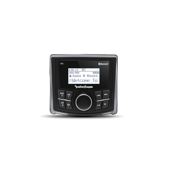 Punch Marine Grade Media Receiver with 2.3" Dot Matrix Display