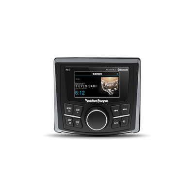 Punch Marine Compact AM/FM/WB Digital Media Receiver 2.7