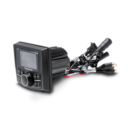 Punch Marine Compact AM/FM/WB Digital Media Receiver 2.7" Display