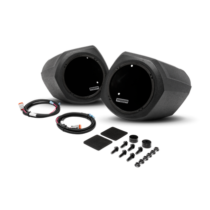 6.5" front lower speaker enclosures for select Polaris GENERAL® models
