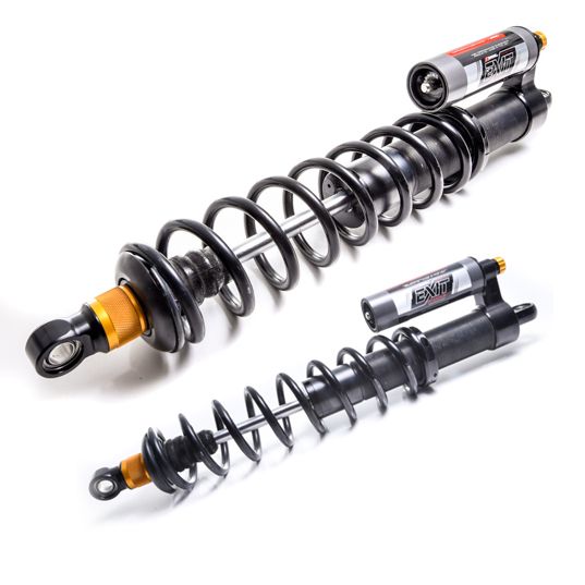 ZBroz Polaris General 4 1000 2.2" X2 Series Rear Piggy Back Exit Shocks
