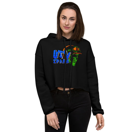 Retro UTV Idaho Crop Hoodie