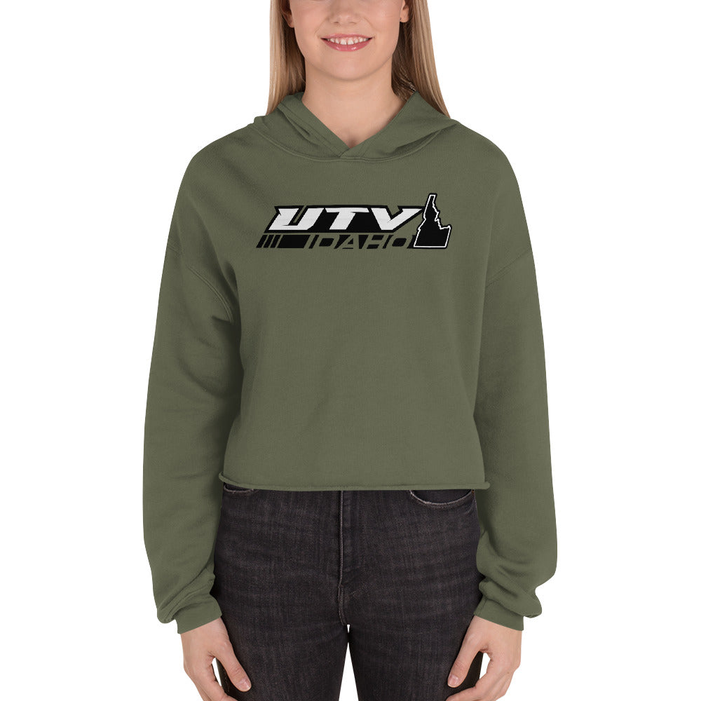 UTV IDAHO BLK/Crop Hoodie
