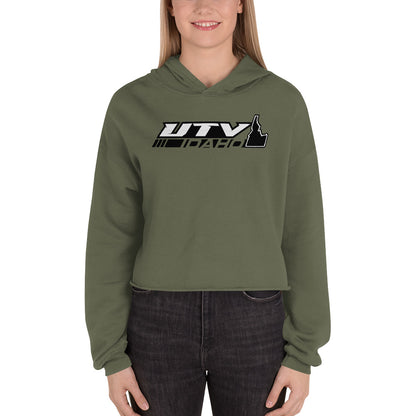 UTV IDAHO BLK/Crop Hoodie