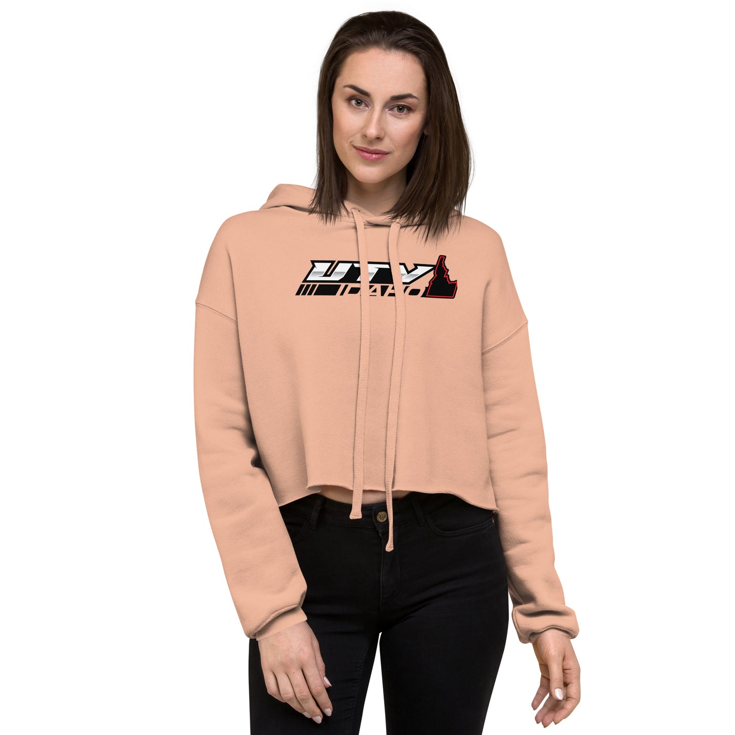 UTV IDAHO Crop Hoodie