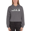 UTV IDAHO WHT/Crop Hoodie